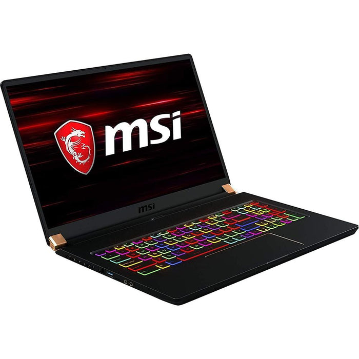 MSI GS75 Stealth 17.3" Intel i7-10875H 16/512GB Gaming Laptop + Protection Plan Pack