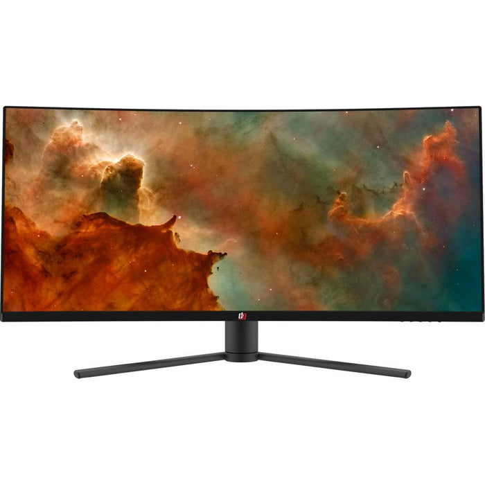 Deco Gear 34" 2560x1080 Color Accurate Curved Monitor with HDR400, 3000:1, 200Hz, OPEN BOX
