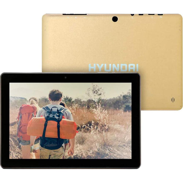 Hyundai Koral 10X3 10" Quad-Core RK3326C 2GB/32GB Wifi Tablet, Gold - Open Box