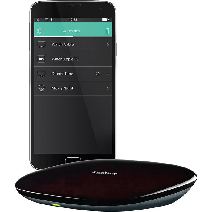 Logitech Harmony Home Hub for Control of 8 Devices, Works with Amazon Alexa - Open Box