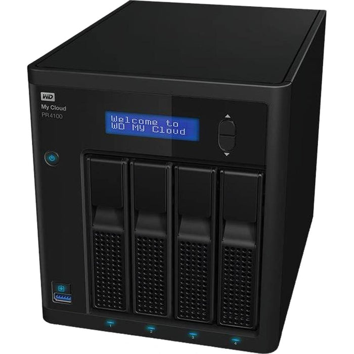 Western Digital 0TB My Cloud Pro Series PR4100 Diskless Media Server with Transcoding - Open Box
