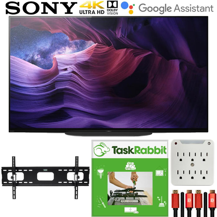 Sony XBR48A9S 48" A9S 4K UHD OLED Smart TV 2020 +TaskRabbit Installation Bundle