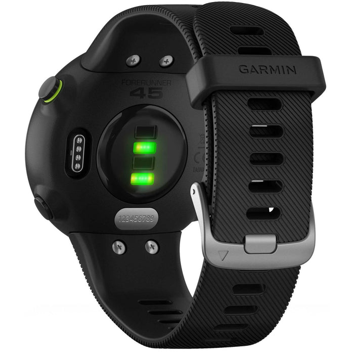 Garmin Forerunner 45 GPS HRM Running Smartwatch (Renewed) + Fitness & Wellness Suite