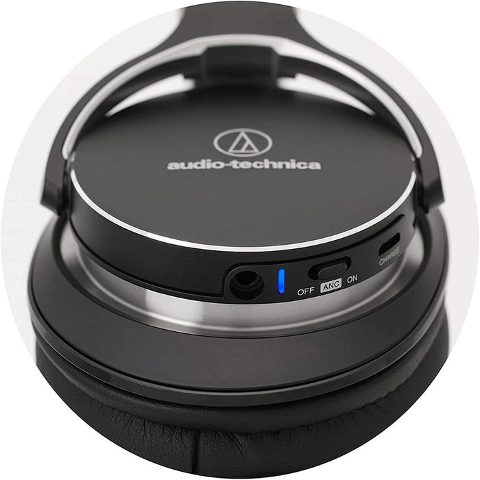 Audio-Technica SonicPro Headphones with High-Resolution Active Noise Cancellation - Refurbished