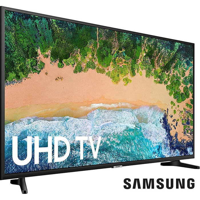 Samsung 43" NU6900 Smart 4K UHD TV (2018) w/ Deco Home Soundbar Bundle