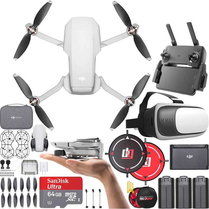 DJI Mavic Mini Quadcopter Drone Fly More Combo Renewed with