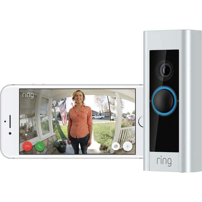 Ring Video Doorbell Pro - Wi-Fi & Smartphone Enabled  - Certified Refurbished