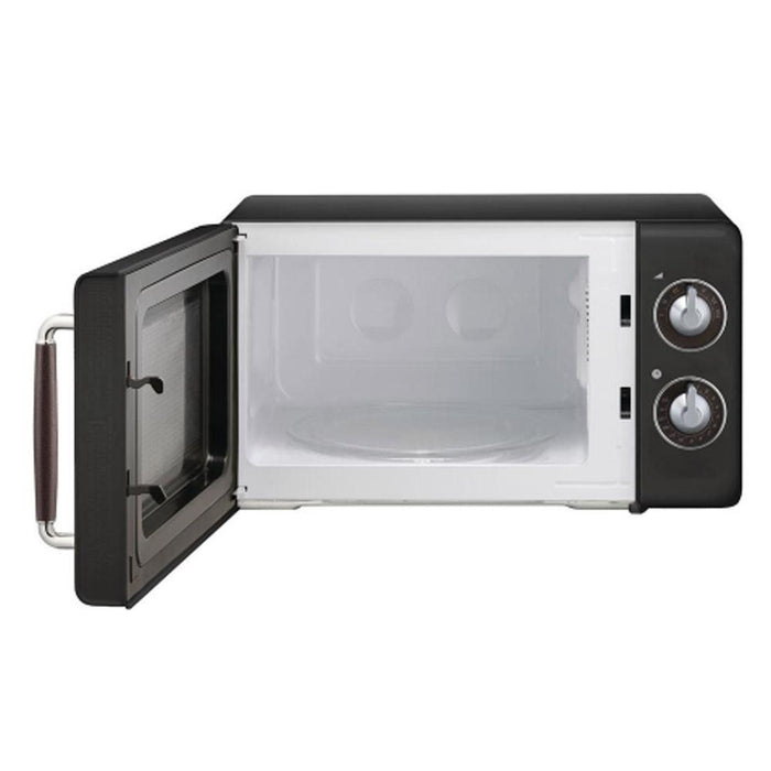 Magic Chef 0.7 Cu Ft 700 Watt Retro Countertop Microwave - MCD770CB (Black)