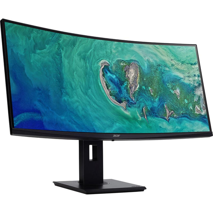 Acer ED347CKR bmidphzx 34" UW-QHD 21:9 Curved Gaming Monitor + Mouse Pad Bundle