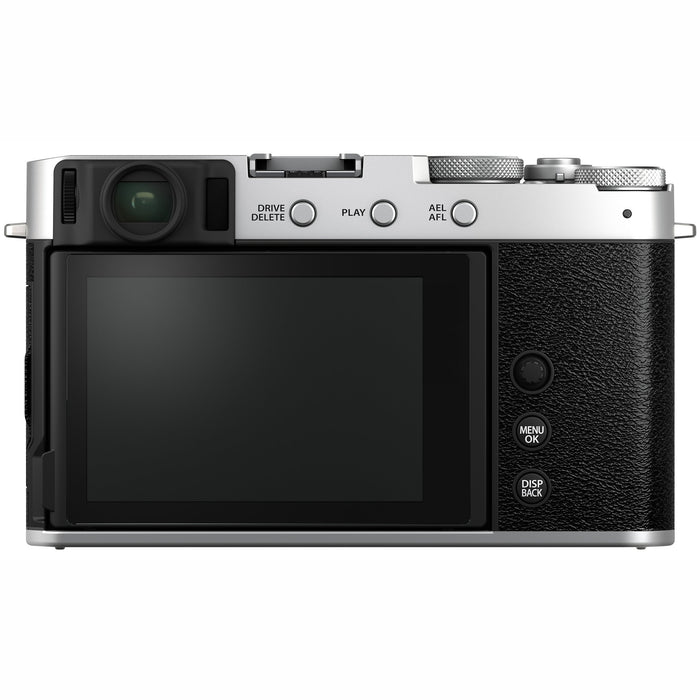 Fujifilm X-E4 Mirrorless Camera Body w/ 26.1MP X-Trans CMOS 4 & 4K Video Silver 16673847