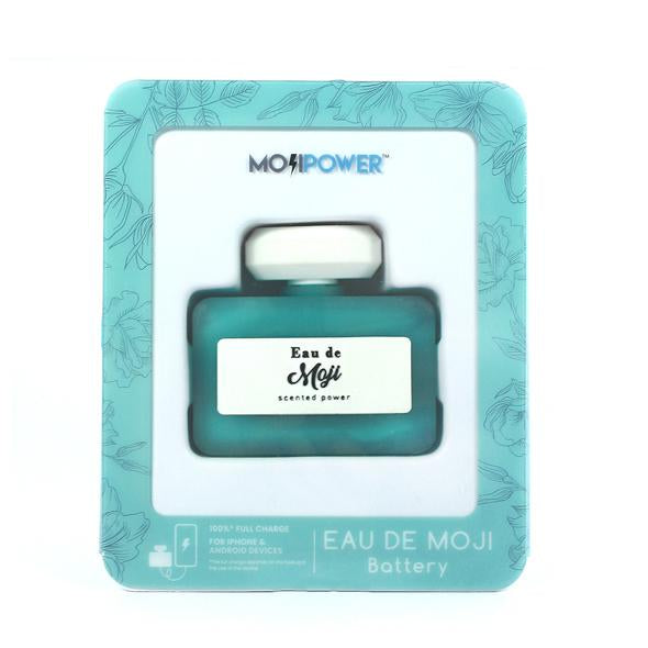 MojiPower Soft Touch External Battery 2600 mAh For iOS & Android Devices Eau De Moji
