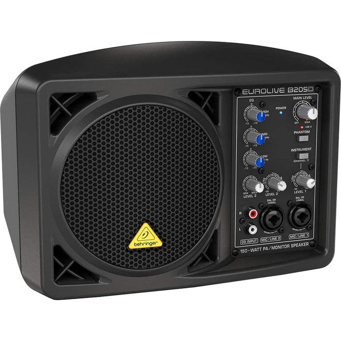 Behringer EUROLIVE B205D Ultra-Compact 150W PA/Monitor Speaker System - Open Box