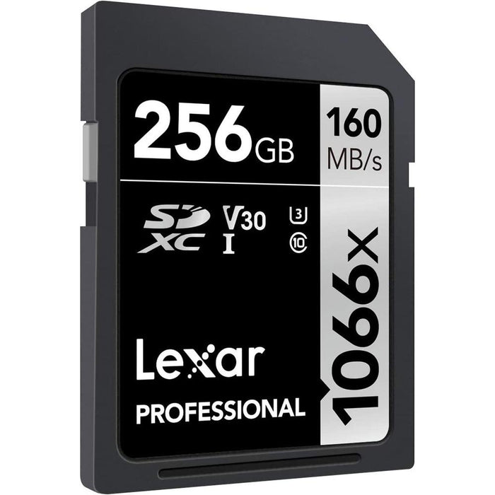 Lexar Professional 1667x SDXC UHS-II Card SILVER Series 256GB Memory Card