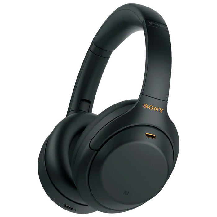 Sony WH1000XM4/B Premium Noise Cancelling Wireless Over-the-Ear Headphones - Open Box