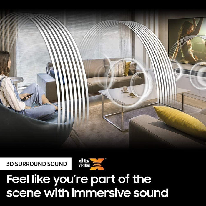 Samsung HW-Q60T 5.1ch Soundbar with Dolby Digital 5.1 / DTS Virtual:X 3D Surround Sound