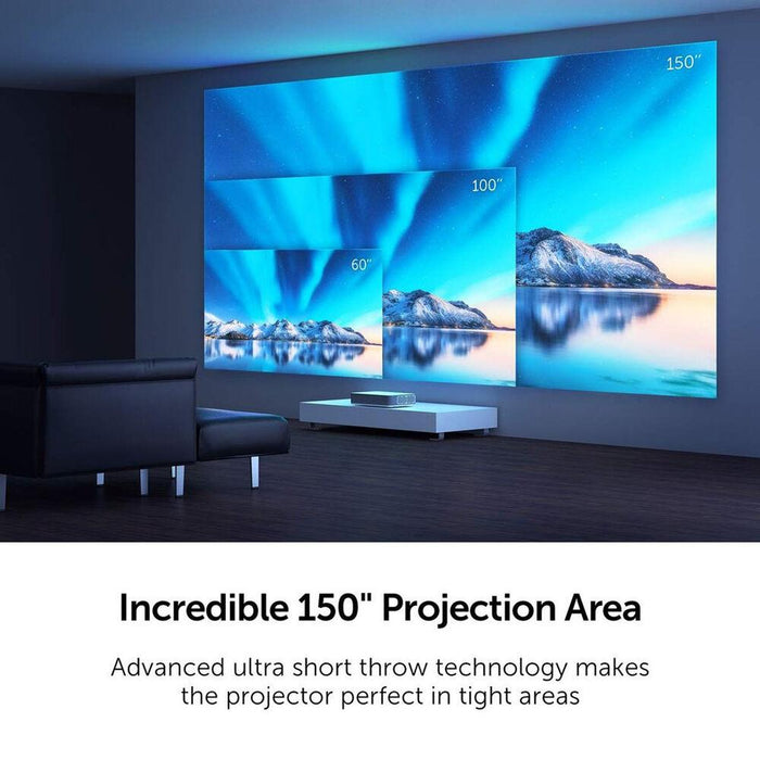VAVA 4K UST Laser TV Home Theater Projector VA-LT002B Built-In Soundbar + 120" Screen