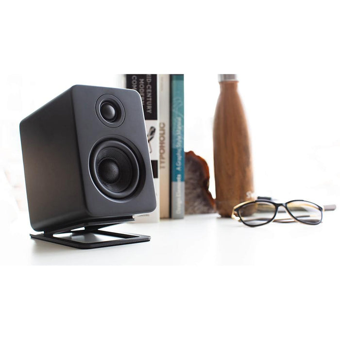 Kanto YU2MB Powered Desktop Speakers Onyx - Matte Black/Noir