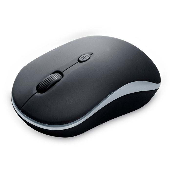 Bytech Wireless Mouse for Laptop, Desktop, Full Size, Ergonomic, USB Dongle Included