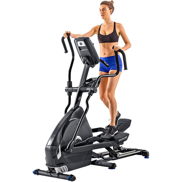 Nautilus E618 Elliptical Trainer with Bluetooth with Fitness Accessories Bundle