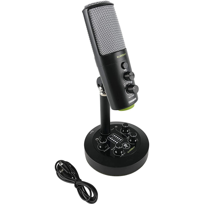 Mackie EleMent Series Chromium USB Condenser Microphone - (EM-CHROMIUM)