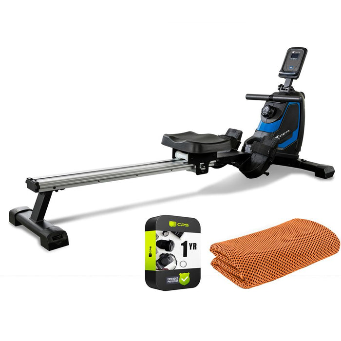 XTERRA Fitness ERG160 Magnetic Rower with Towel and Extended Warranty