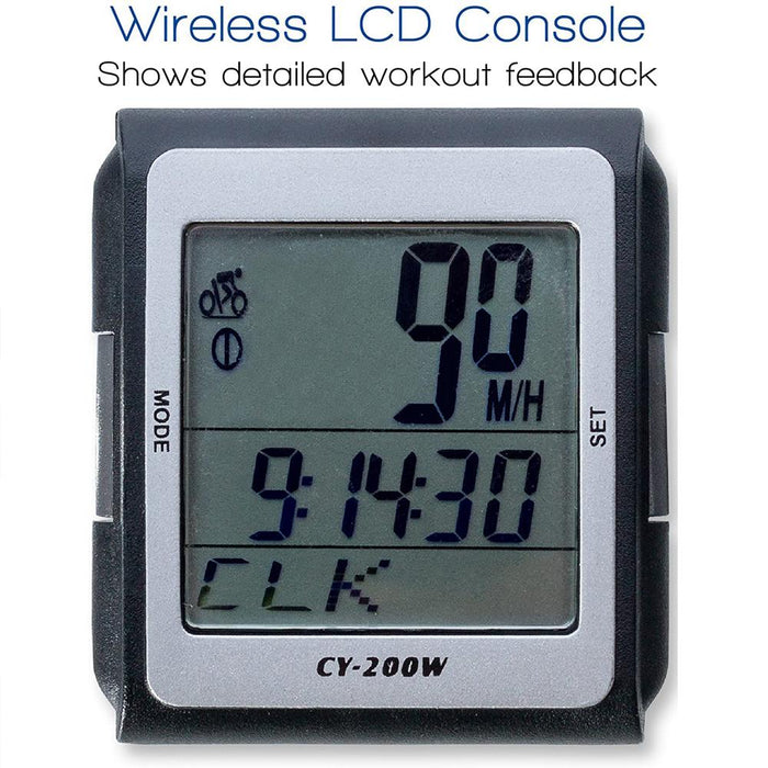 XTERRA Fitness MB550 Indoor Cycle w/ Wireless LCD Display+Warranty Bundle