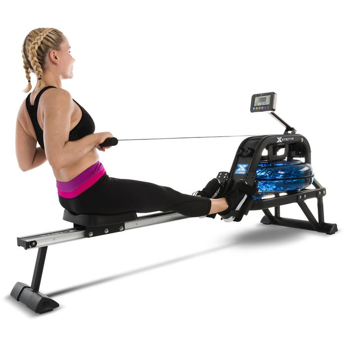XTERRA Fitness ERG600W Water Rowing Machine + Extended Warranty and Towel