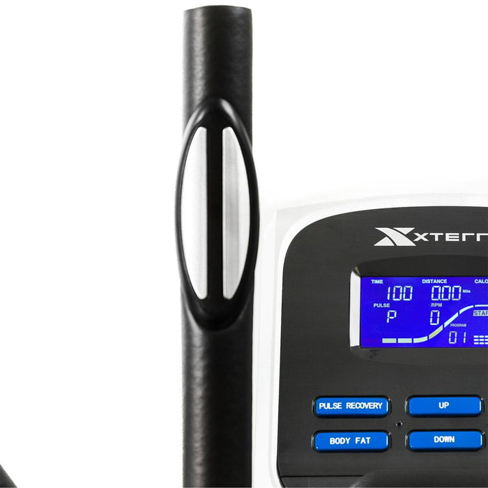 XTERRA Fitness EU150 Hybrid Elliptical/Upright Exercise Bike with Fitness Accessories Bundle
