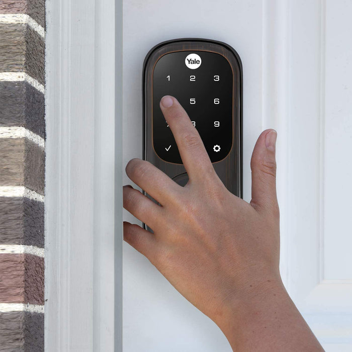 Yale Locks Assure Lock Touchscreen, Connected by August - Oil Rubbed Bronze