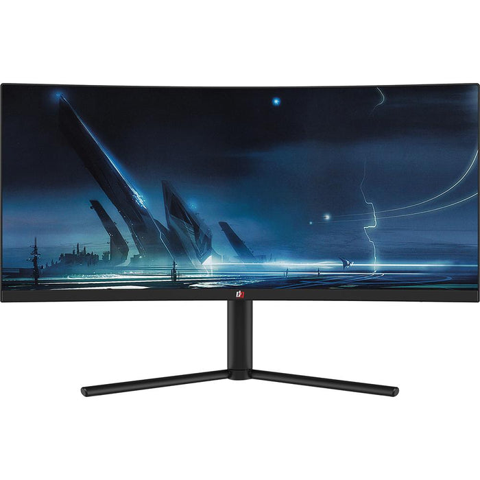 Deco Gear 29-Inch 2560x1080 100Hz VA Curved Monitor, Color Accurate, 4ms Response Time