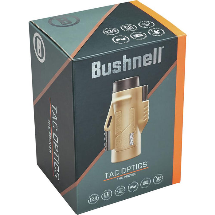 Bushnell Legend Ultra HD Tan Monocular 10x42 Mil-Hash Reticle ED Glass 191144