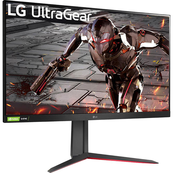 LG 32" UltraGear FHD 165Hz HDR10 Monitor with G-SYNC + Mouse Pad Bundle