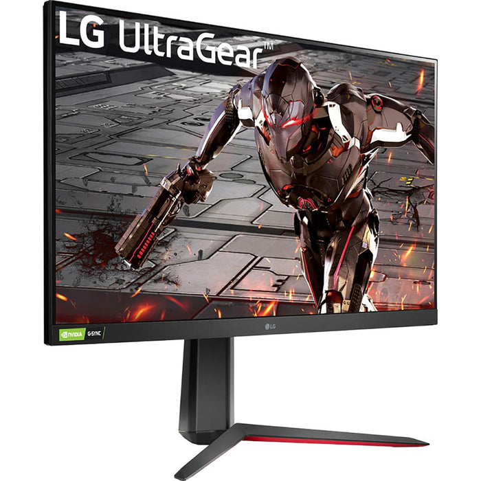 LG 32" UltraGear FHD 165Hz HDR10 Monitor with G-SYNC + Mouse Pad Bundle