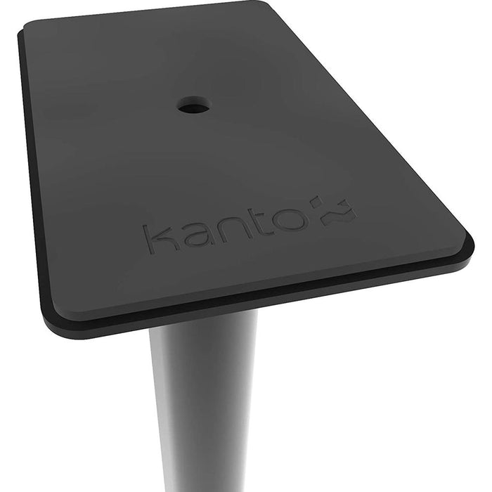 Kanto Pair of 32" Speaker Stands w/security-Black w/ Kanto YU4 Speaker Bundle