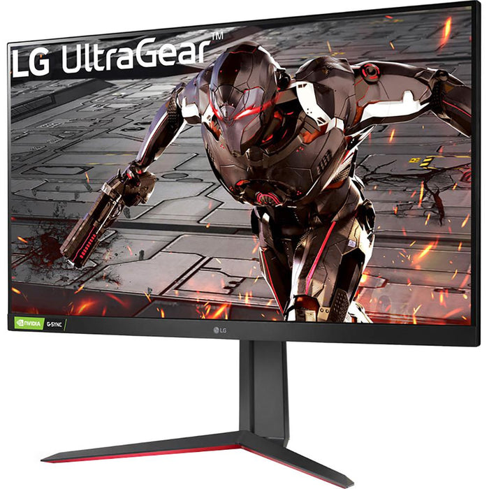 LG 32" UltraGear FHD 165Hz HDR10 Monitor with G-SYNC 2 Pack