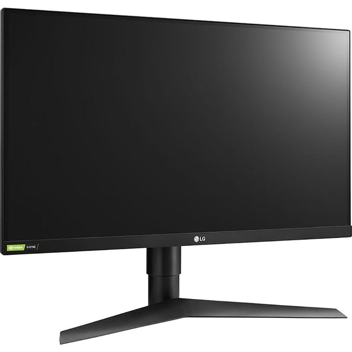 LG 27" UltraGear Full HD G-Sync IPS Gaming Monitor with Cleaning Bundle