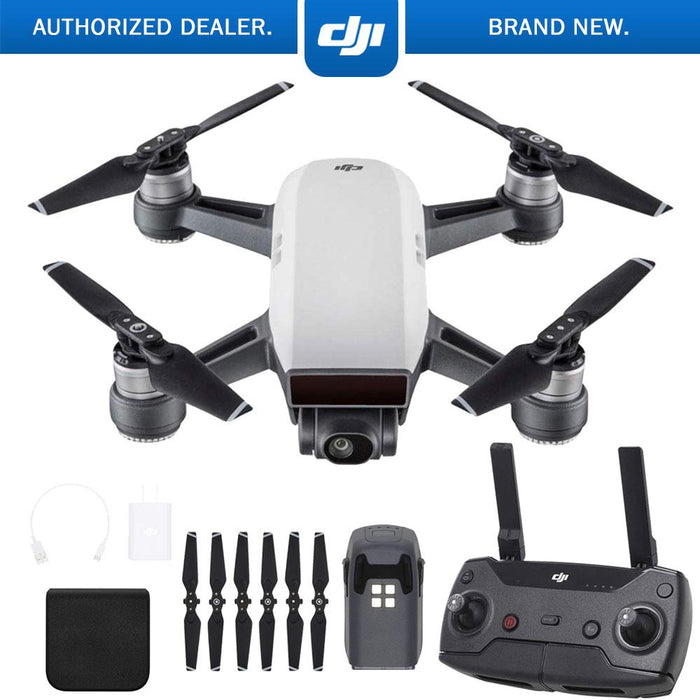 DJI SPARK Portable Mini Quadcopter Drone w/ Controller (Factory Refurbished)