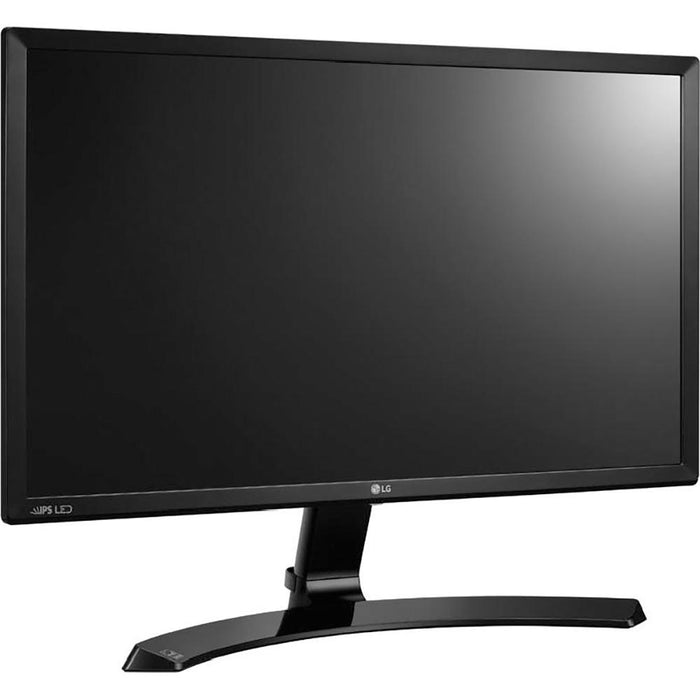 LG 23.8" Full HD 75Hz IPS LED Monitor with Mouse Pad Bundle
