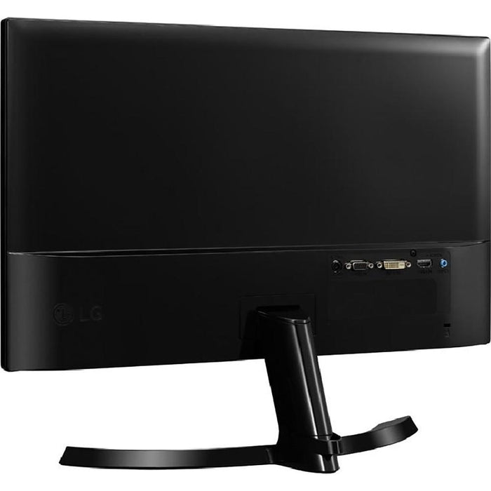 LG 23.8" Full HD 75Hz IPS LED Monitor with Mouse Pad Bundle