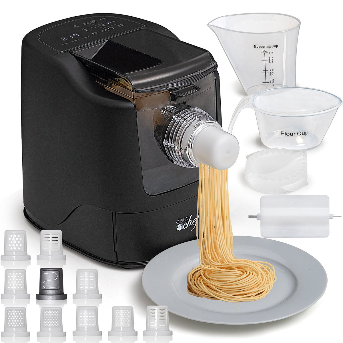 Automatic Noodle Maker Food Processor DIY Household Pasta Maker Machine  Small Electric Noodle Maker for Home