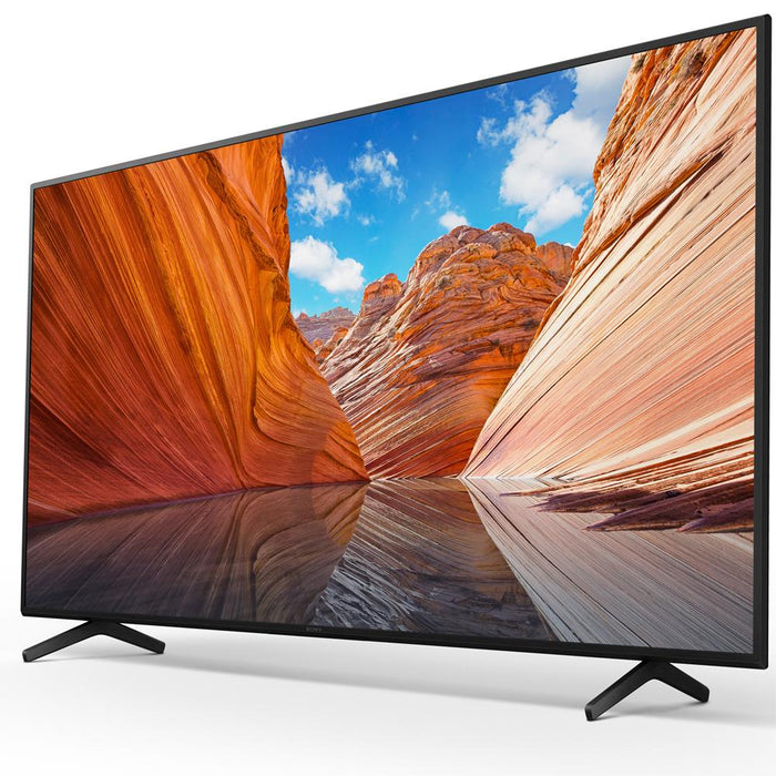 Sony KD55X80J 55" X80J 4K UHD LED Smart TV 2021 +TaskRabbit Installation Bundle