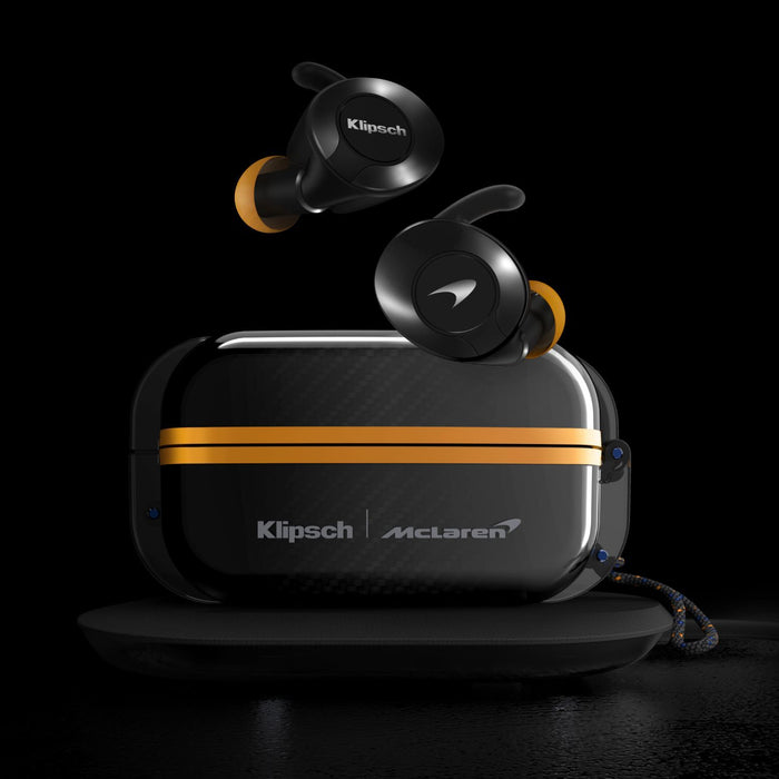 Klipsch T5 II True Wireless Sport Headphones, McLaren Edition - (1069154)