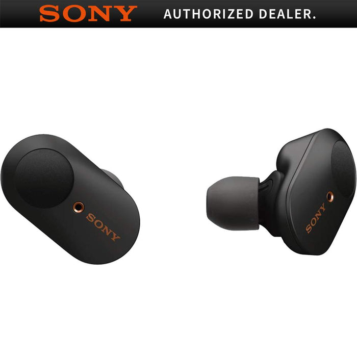 Sony WF-1000XM3 Industry Leading Noise Canceling Truly Wireless Earbuds (Black)