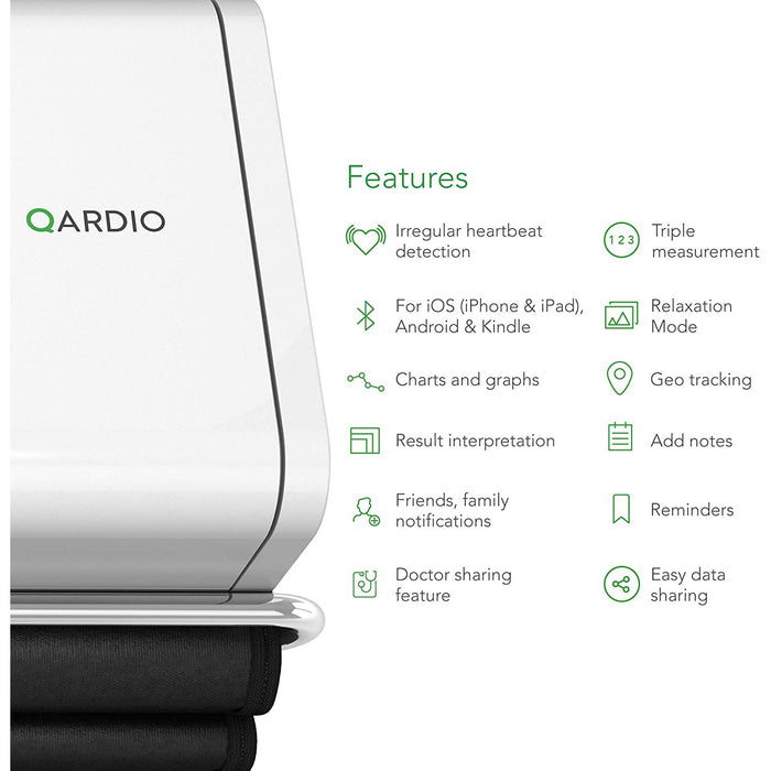 Qardio Wireless Smart Blood Pressure Monitor