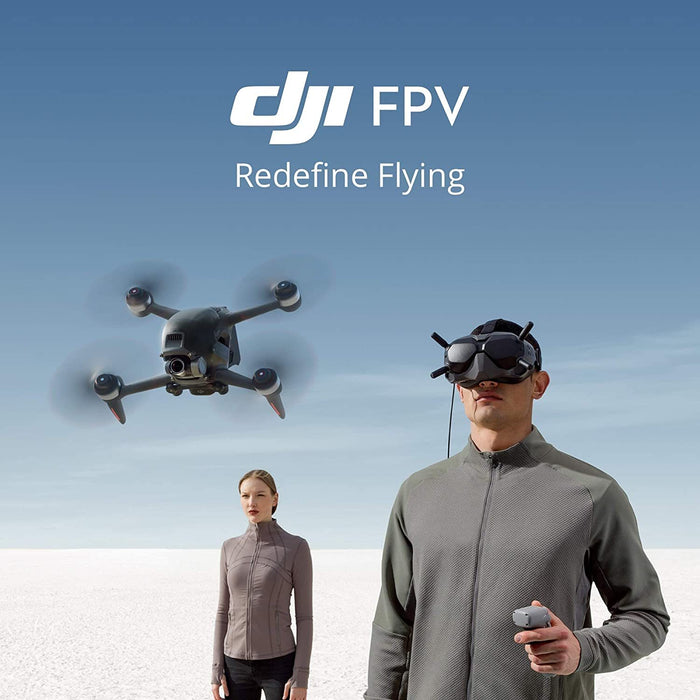 DJI FPV Explorer Combo Drone 4K Quadcopter with Integra Goggles & Remote Controller