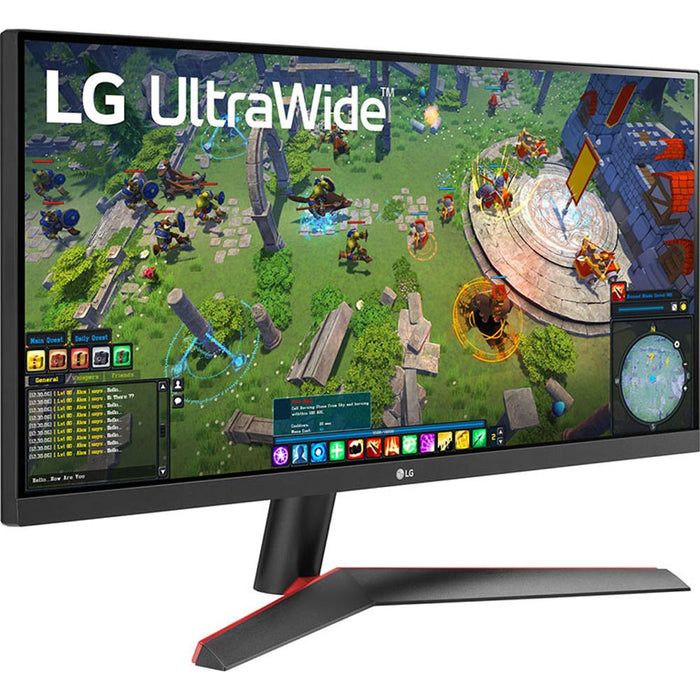 LG 29" UltraWide FHD HDR FreeSync Monitor with USB Type-C + Cleaning Bundle