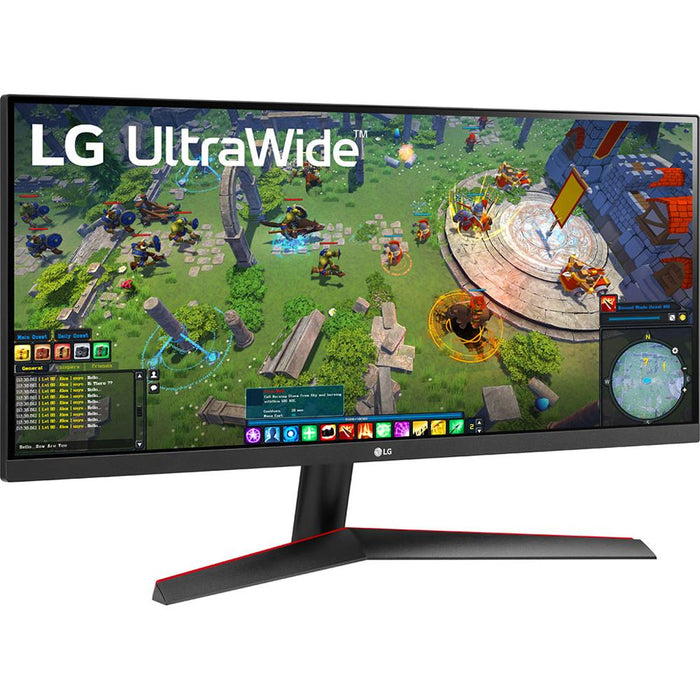 LG 29" UltraWide FHD HDR FreeSync Monitor with USB Type-C + Mouse Pad Bundle