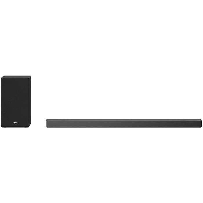 LG SN9YG 5.1.2 ch High Res Audio Sound Bar, Dolby Atmos, Google Assistant - Renewed