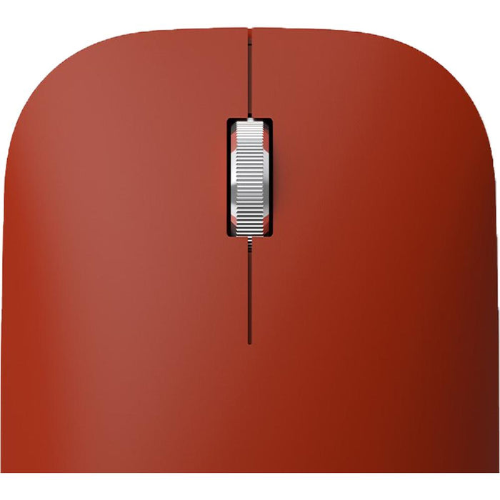 Microsoft Mobile Mouse in Poppy Red - KGY-00051