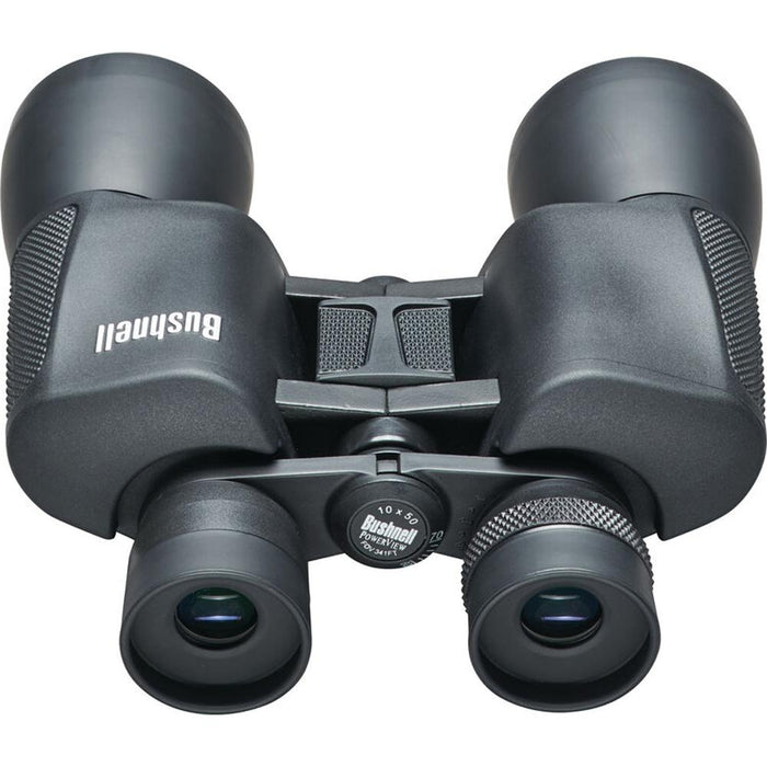 Bushnell 10x50mm PowerView Porro Prism Binoculars, Black - 131056C